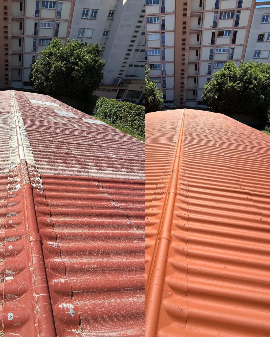 Couverture neuve en tuile anthracite dans l'Aude